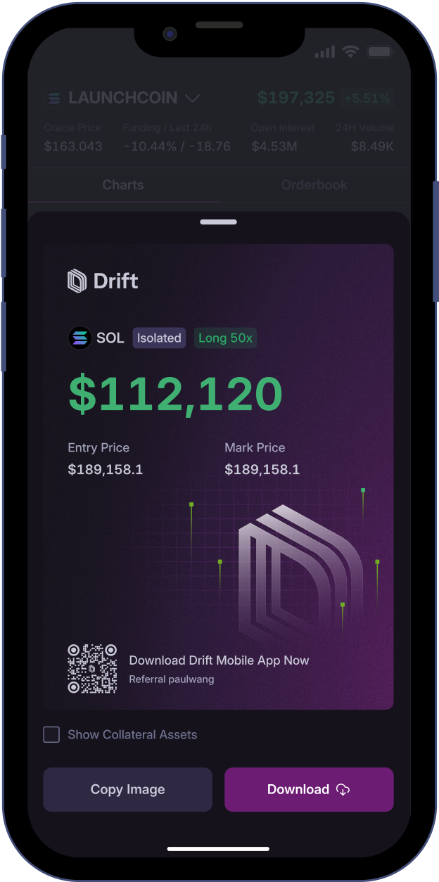 App — P&L card design