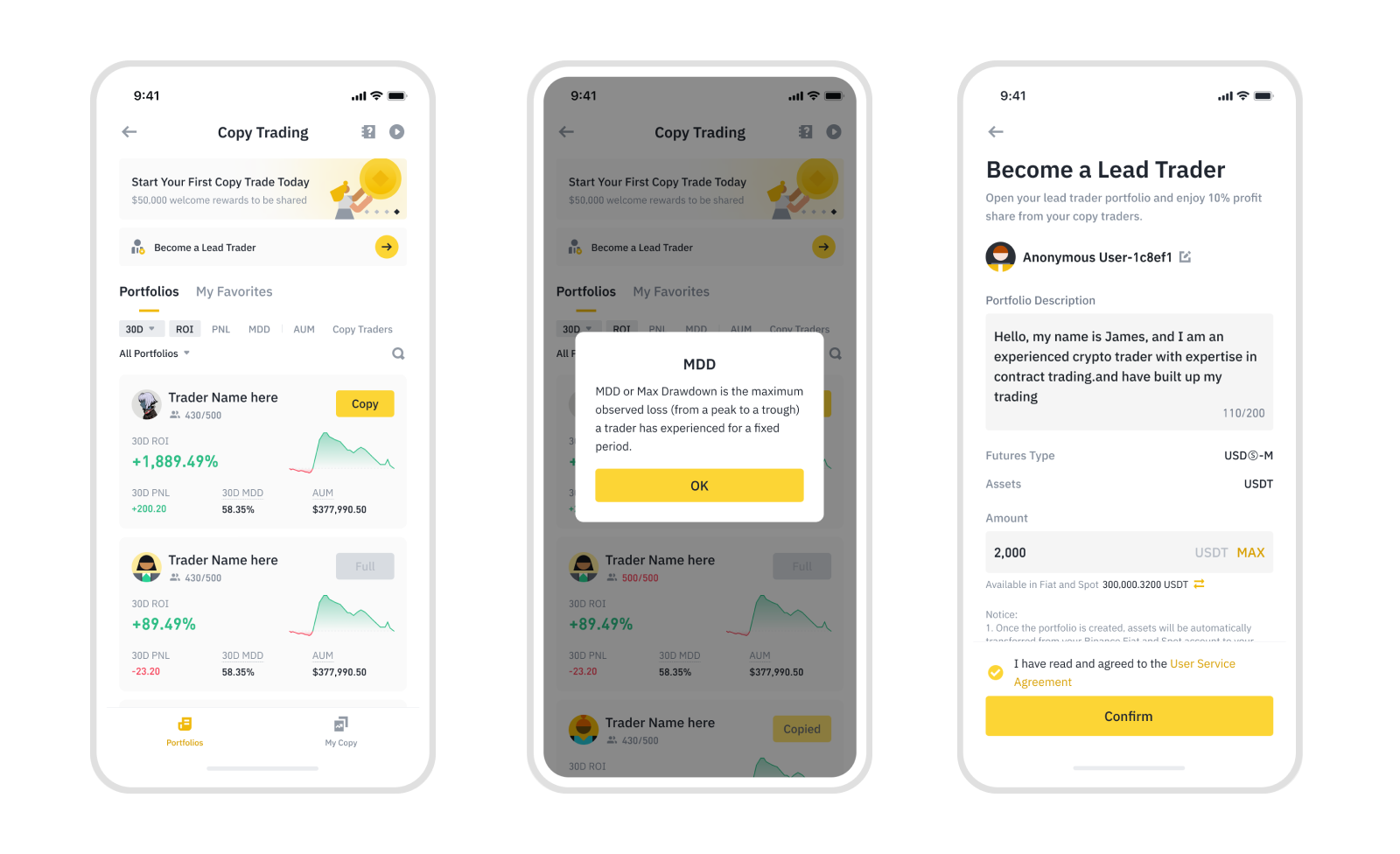 App — Homepage