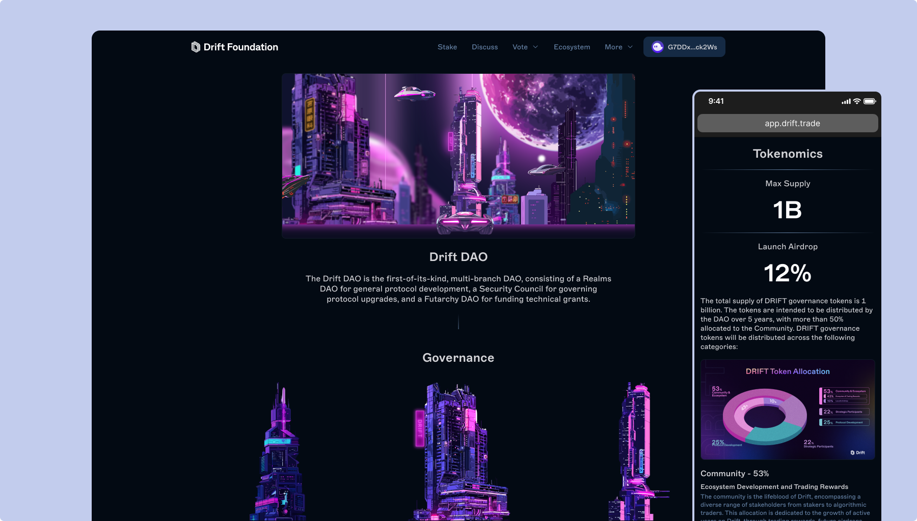 Foundation Site — About Token