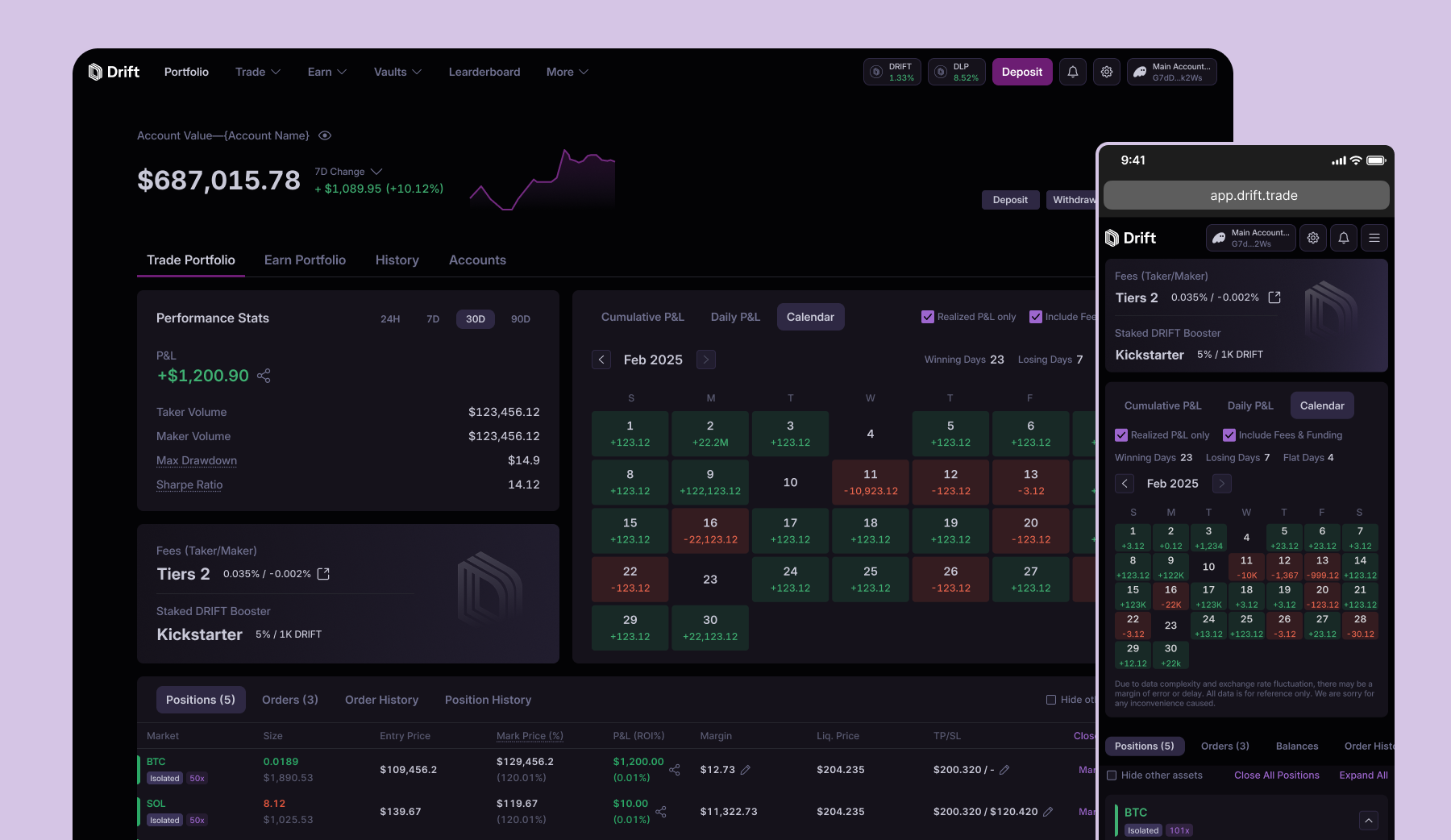 Portfolio — mobile