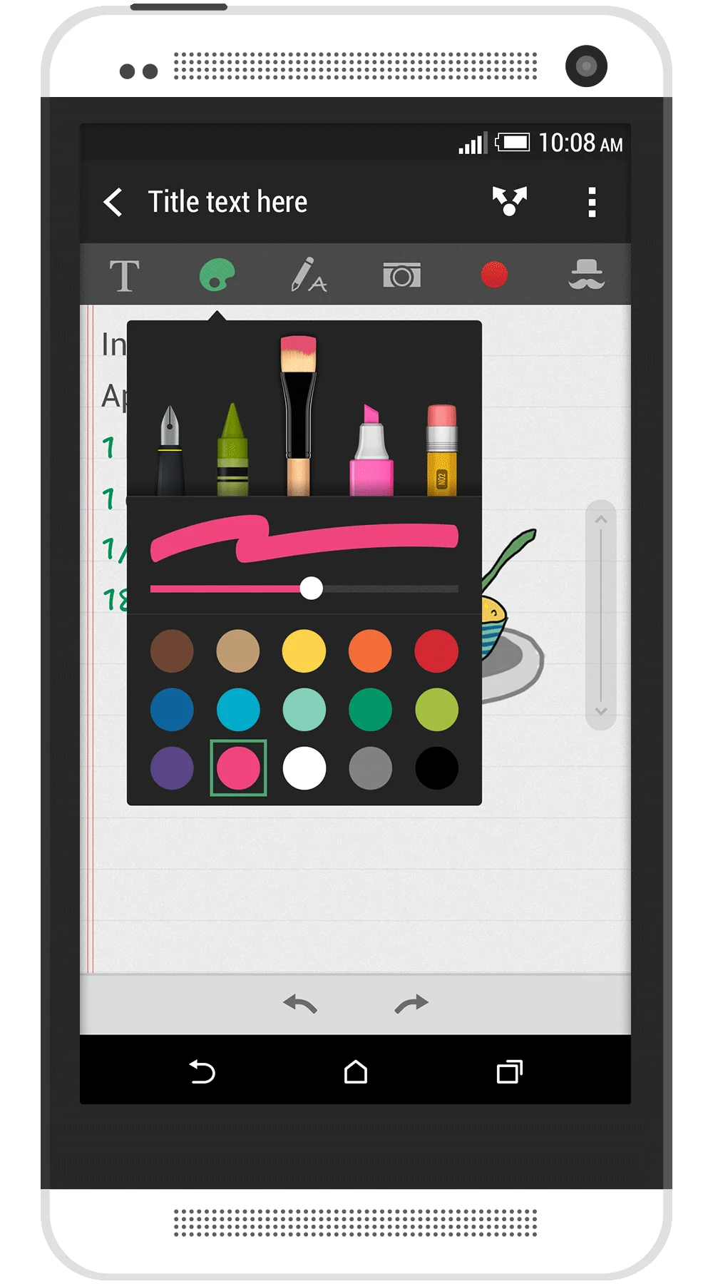 HTC Scribble